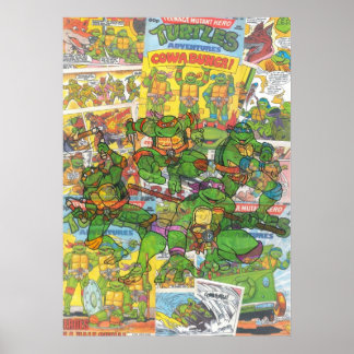 Poster Tartarugas Hero Mutantes de Adolescência de Quente