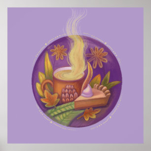 Poster tarte de outono