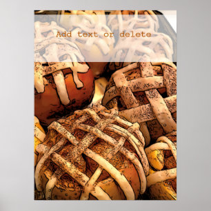 Poster Tartes de tarte de maçã