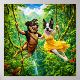 Poster "Tarzan & Jane"