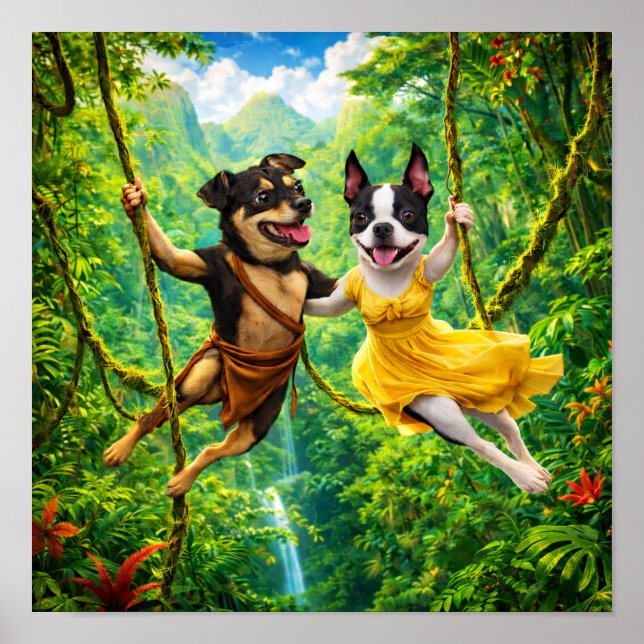 Poster "Tarzan & Jane" (Frente)