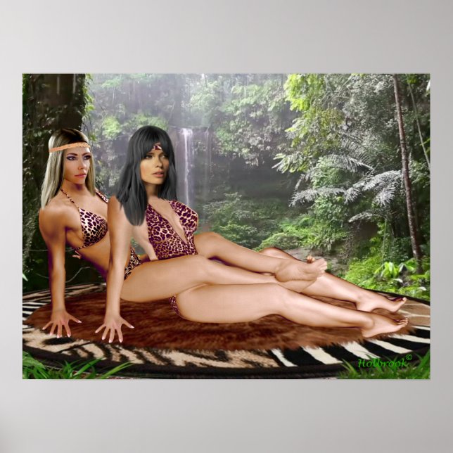 POSTER TARZANA SCISSORS LUANA #4 (Frente)