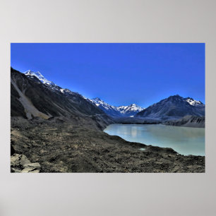 Poster Tasman Valley
