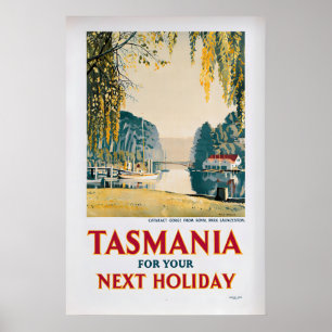 Poster Tasmânia para suas próximas férias por Max Angus