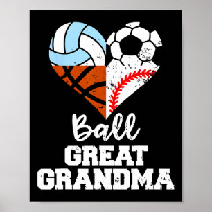 Poster Tatá Vó Futebol Vender Skate Vôlei