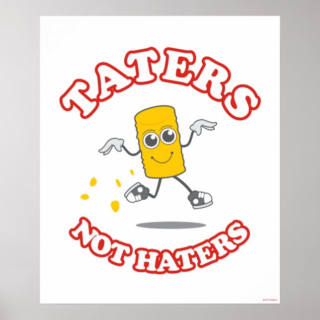 Poster Taternizadores não Hater (Frente)