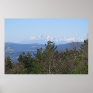 Poster Tatras vista de Besboy Sadecki