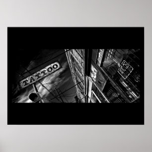 Poster Tattoo Parlor Queen Rua E n.o 1