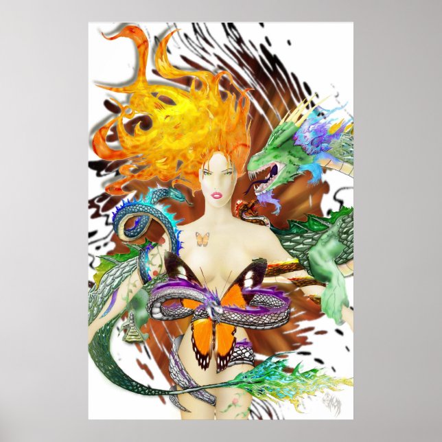 Póster tatuagem 2 vida CENSORED (Frente)