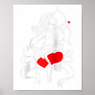 Poster Tatuagem Cupida Meu Namorados - Casais Corresponde