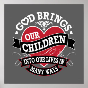 Póster Tatuagem de Adoção