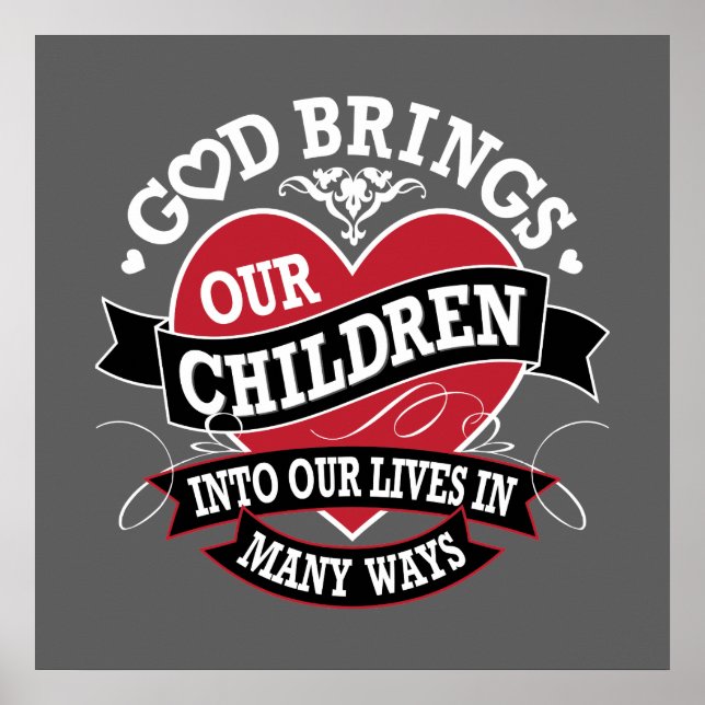 Póster Tatuagem de Adoção (Frente)