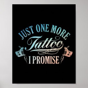 Poster Tatuagem Lover Art Para Homens Mulheres Tatuando A