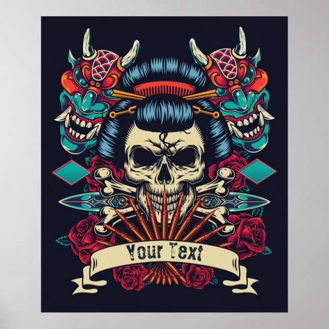 Poster Tatuagem Personalizada (Frente)