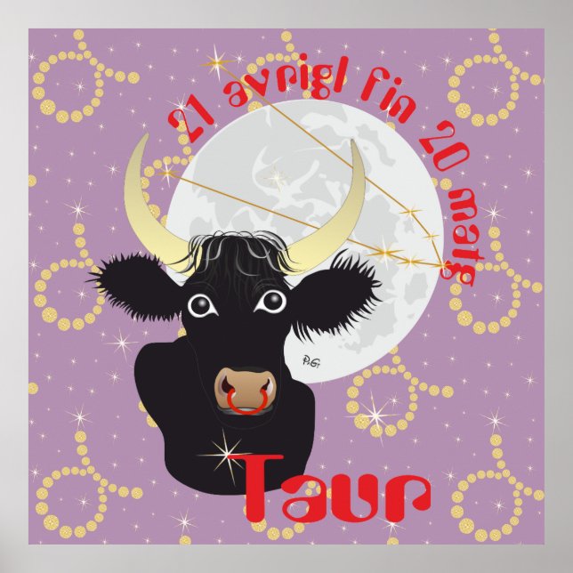 Póster Taur 21 20 Placat avrigl fin matg (Frente)