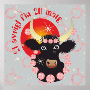 Póster Taur 21 20 Placat avrigl fin matg