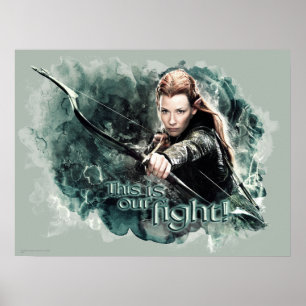 Póster TAURIEL™ - Esta é nossa luta