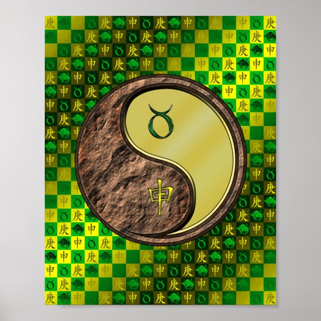 Poster Taurus & Metal Monkey (Frente)