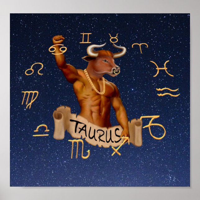 POSTER TAURUS THE BULL (Frente)