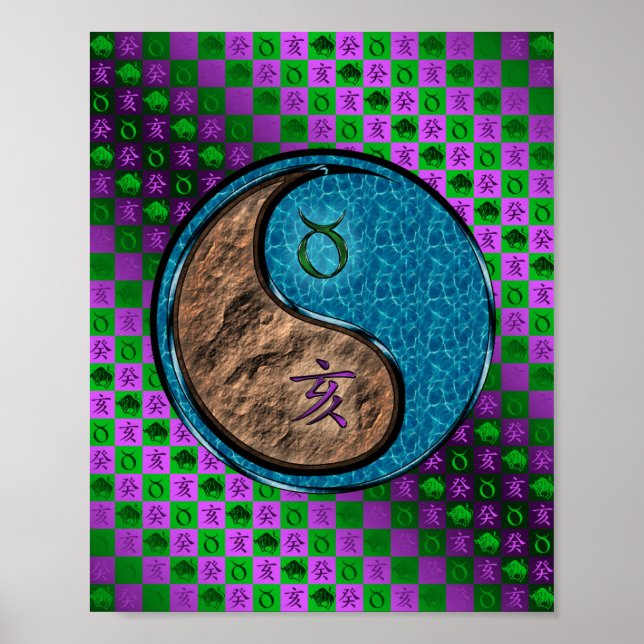 Poster Taurus & Water Boar (Frente)