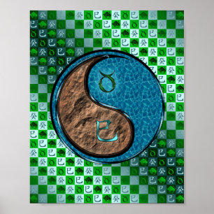 Poster Taurus & Water Cobra