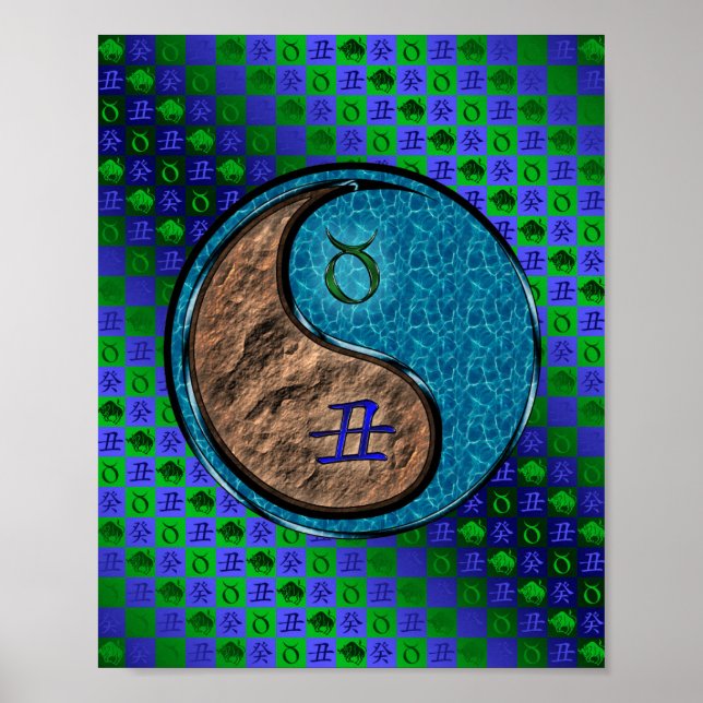 Poster Taurus & Water Ox (Frente)