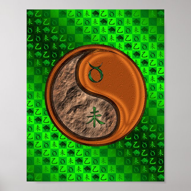 Poster Taurus & Wood Goat (Frente)