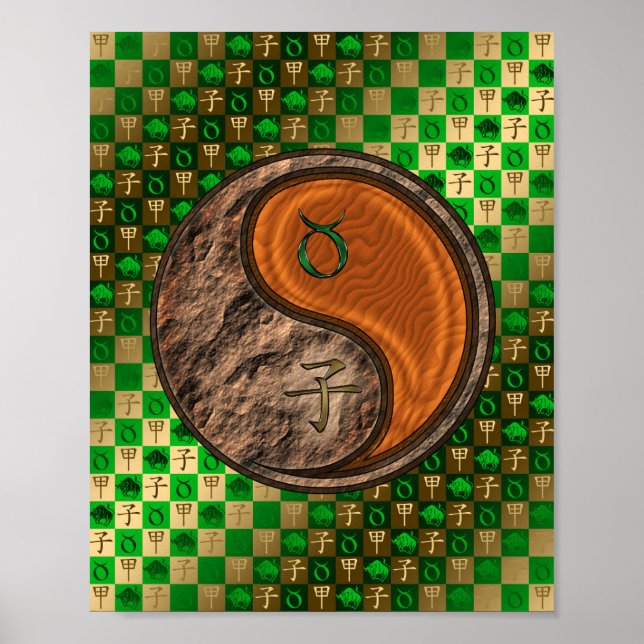 Poster Taurus & Wood Rat (Frente)