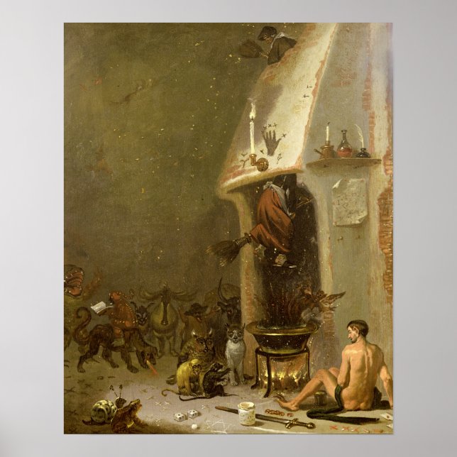 Póster Taverna de uma Bruxa (Frente)