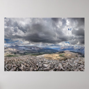 Poster Tawny Point Panorama - John Muir Trail