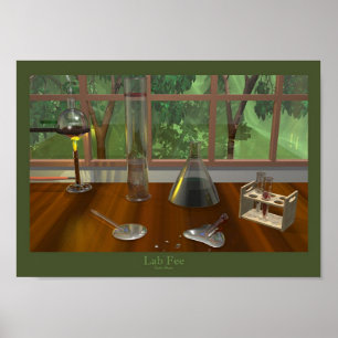 Póster Taxa do laboratório