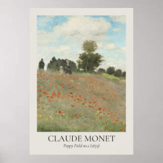 Poster Taxa ISO de Claude Monet Vintage Wall Art
