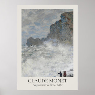 Poster Taxa ISO de Claude Monet Vintage Wall Art