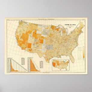 Poster Taxation per capita, counties