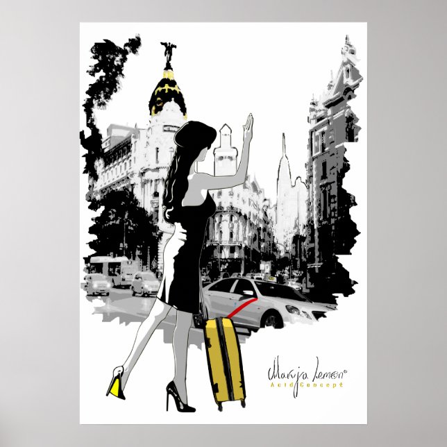 Póster Taxi! (Frente)