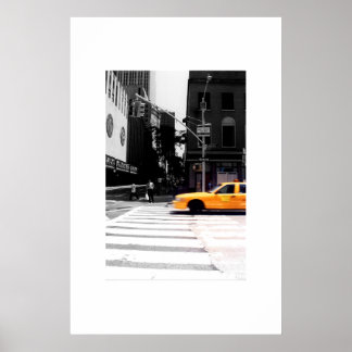Póster Táxi na caixa
