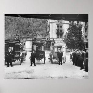 Póster Táxis de gama alta: 1954