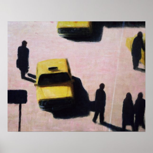 Poster Táxis de Nova Iorque 1990 (Frente)