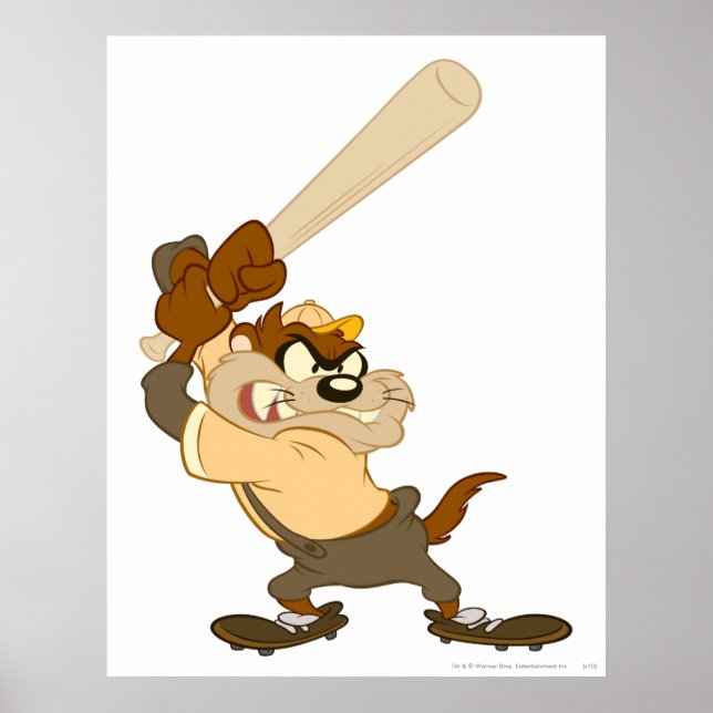 Poster TAZ™ O Slugger de execução inicial (Frente)