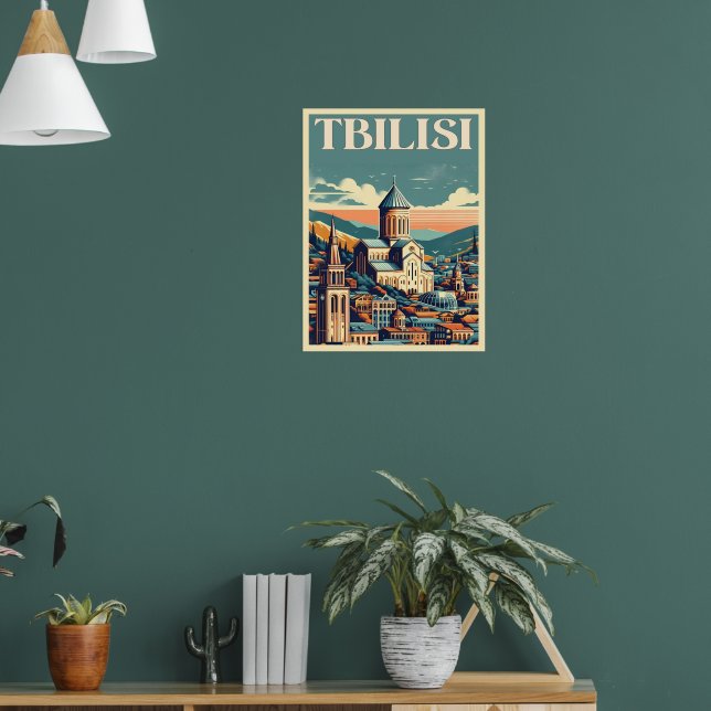 Poster Tbilisi Capital da Geórgia, presentes de reverênci (Sala de Estar 1)