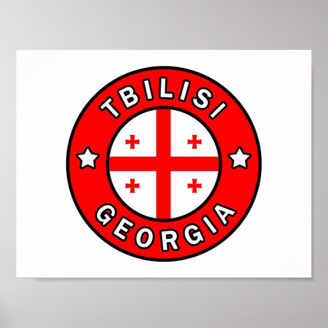 Poster Tbilisi Georgia (Frente)