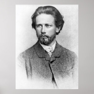 Poster Tchaikovsky Portrait