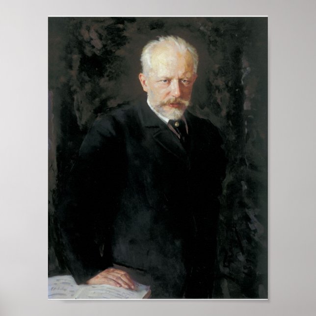 Póster Tchaikovsky Portrait (Frente)