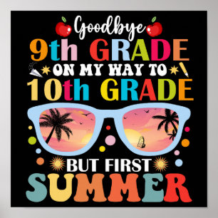 Poster Tchau Formando 10º Grau Olá Verão