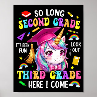 Poster Tchau Segunda Série Olá Graduação Terceira Série