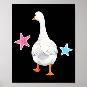 Poster Tchauzinho Ganso Citação Engraçada de Ganso