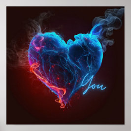 Poster Te Amo Coração