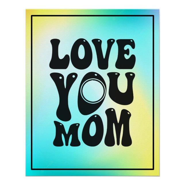 Póster Te Amo Mãe Dia de as mães-51727 (Frente)