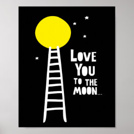Poster Te amo na lua