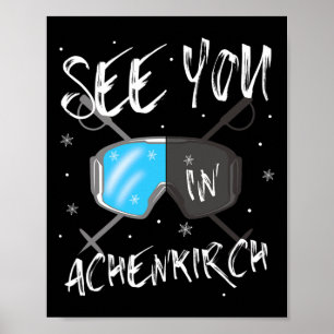 Poster Te Vejo Em Achenkirch Tyrol Vacinado Goggles De Es